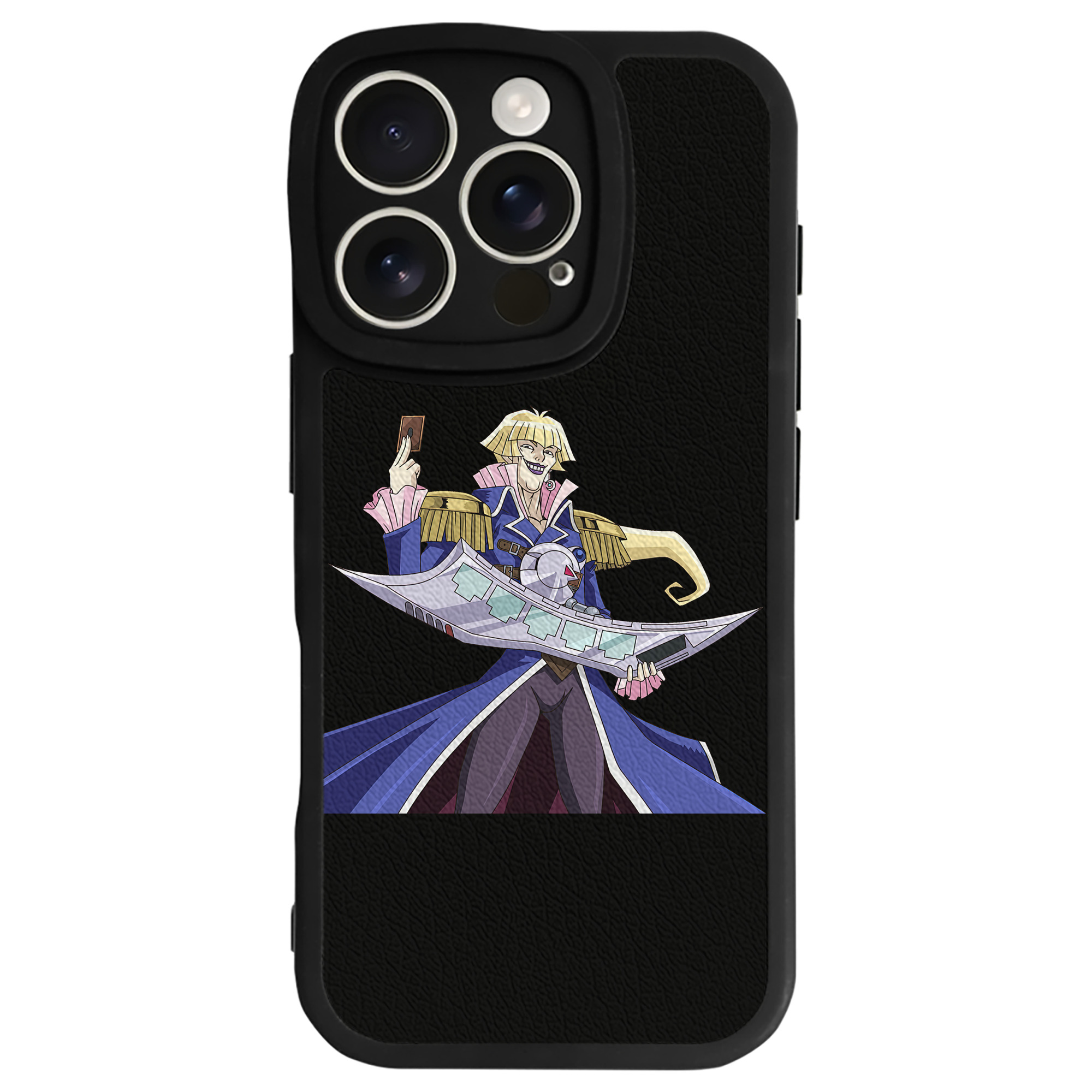 遊☆戯☆王 Yu-Gi-Oh! 【iPhone 16シリーズ対応】シリコンスマホケース（レザー調） 材質：シリコン